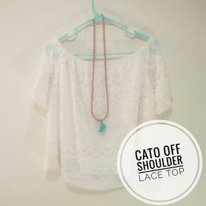 Cato Off-Shoulder Blouse
